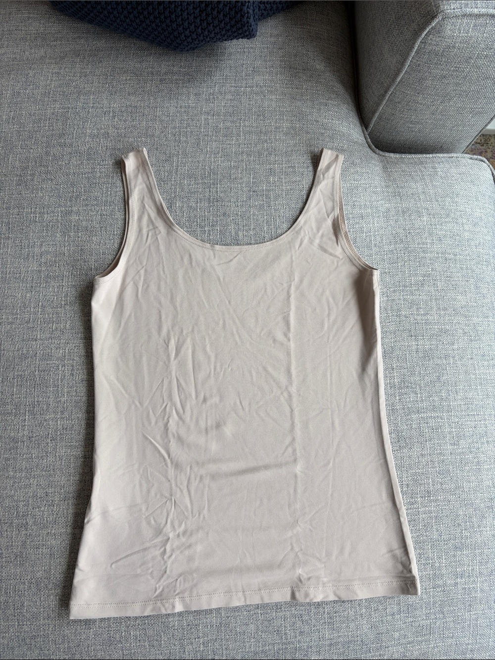 Only Hearts Cream Scoop Neck Tank Top